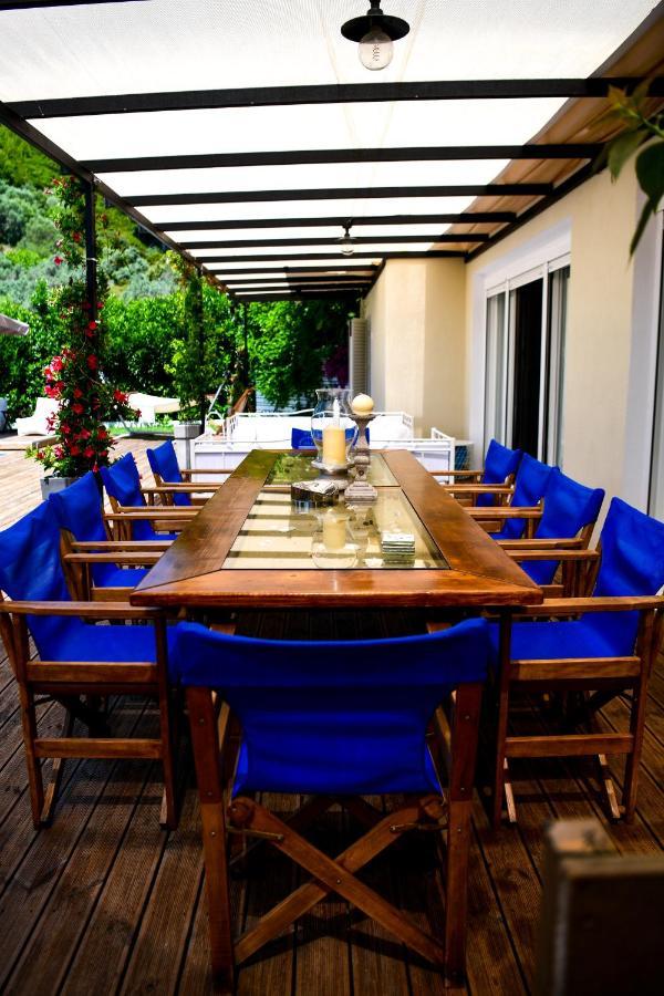 Serenity Luxury Villa, Skiathos 圣帕拉斯凯维 外观 照片