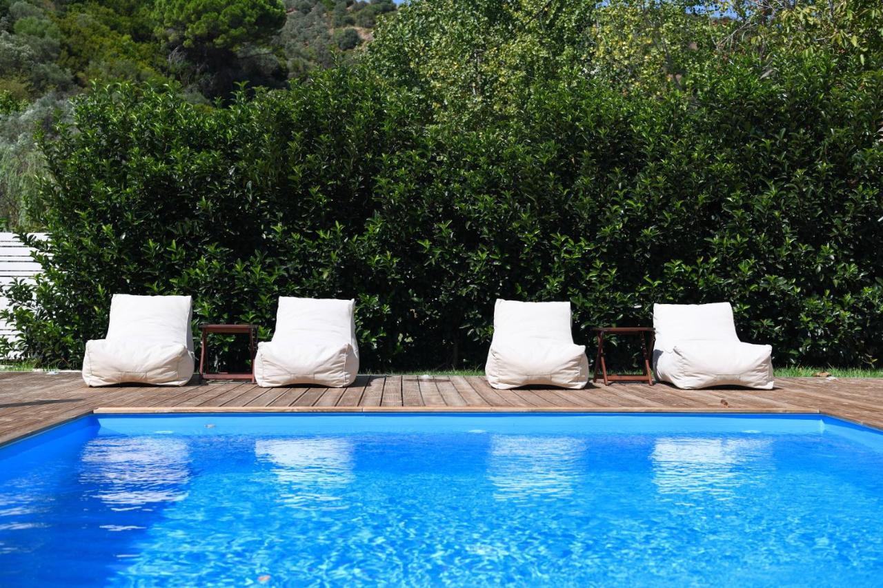 Serenity Luxury Villa, Skiathos 圣帕拉斯凯维 外观 照片