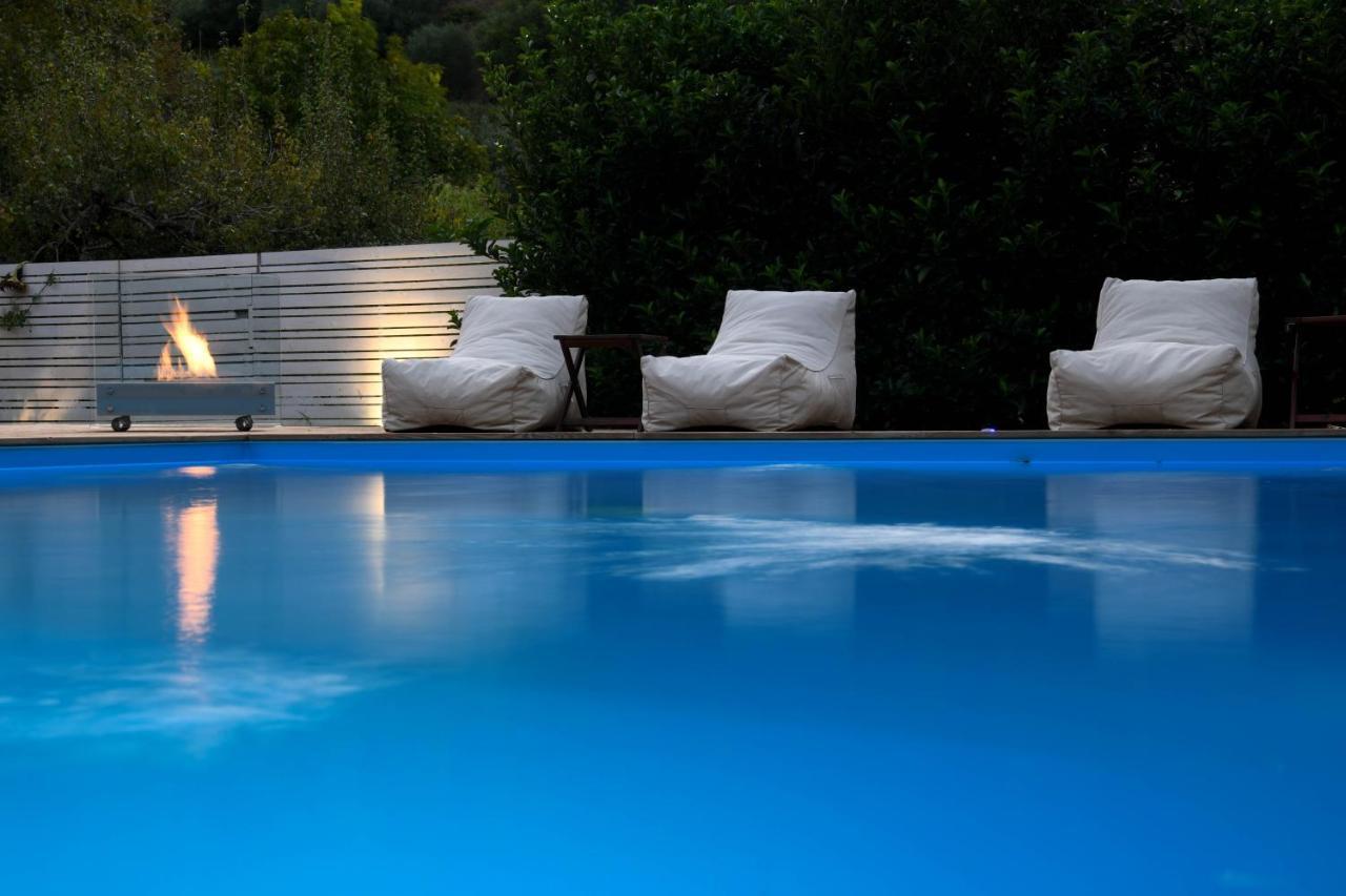 Serenity Luxury Villa, Skiathos 圣帕拉斯凯维 外观 照片