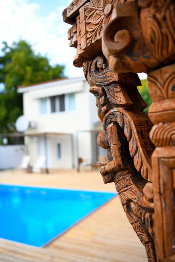 Serenity Luxury Villa, Skiathos 圣帕拉斯凯维 外观 照片